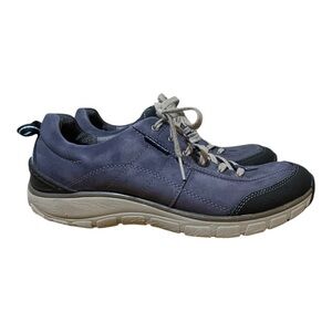 Women’s Clark’s Wave Trek Leather Waterproof Sneakers Sz 9.5